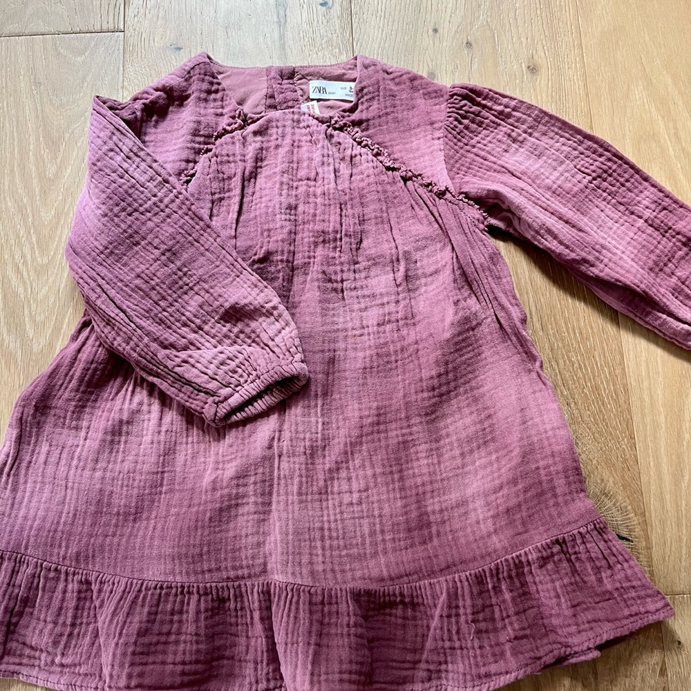 2 Zara Girl Dresses, Size 4T